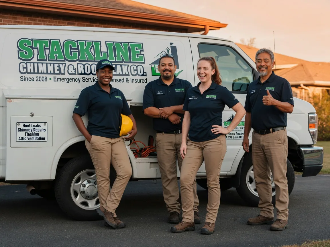 Chimney flashing repair company in Anderson, MO